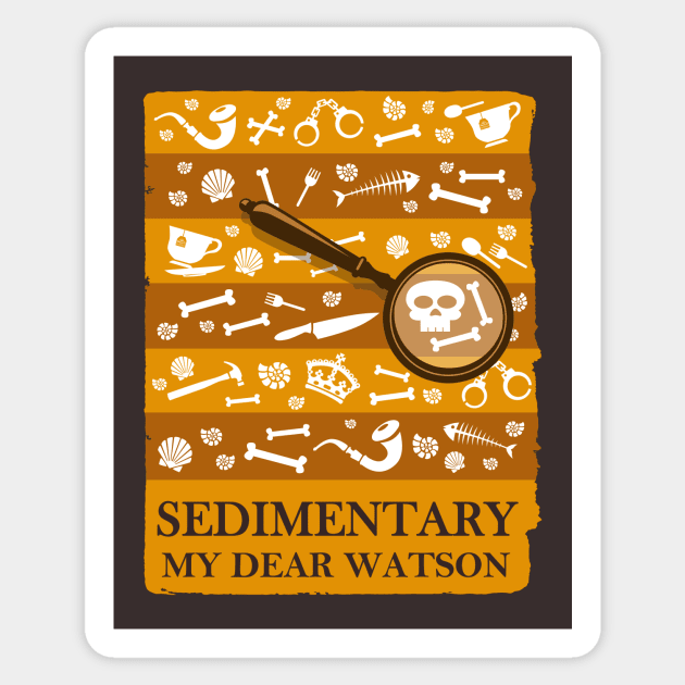 Sedimentary Watson Sticker by sirwatson